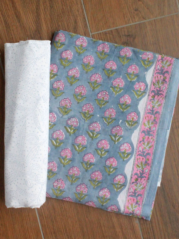 Hand Block Printed Dress Material
