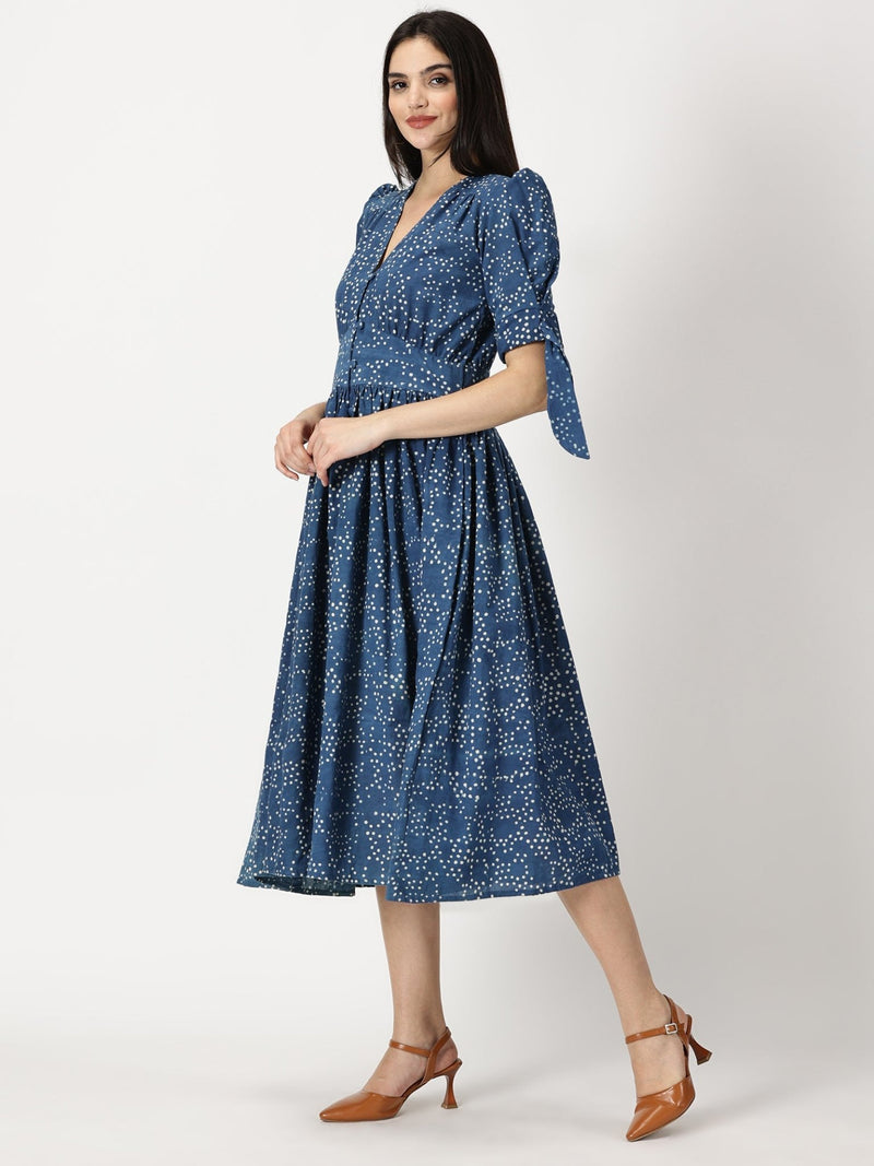 A-Line Button Down Dress – Weaves of Tradition