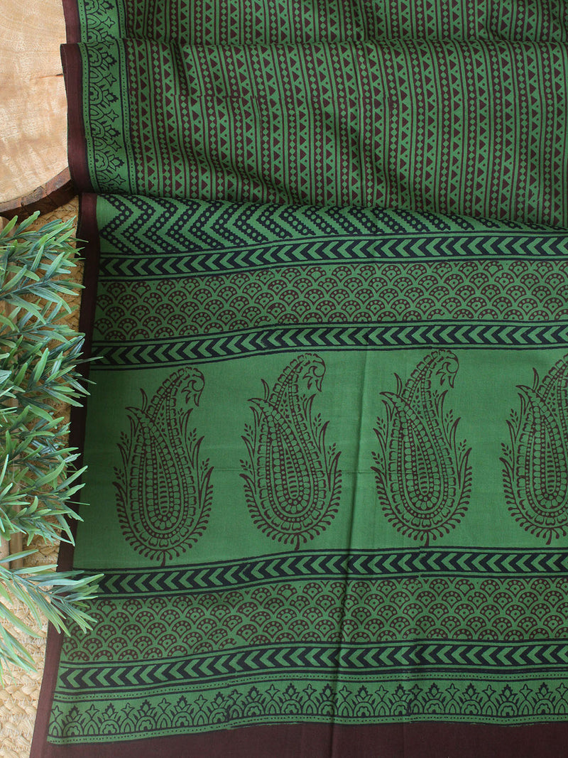 bagh print cotton dress material Exclusive Indigo Bagh Print Cotton Suits Rewa Handloom