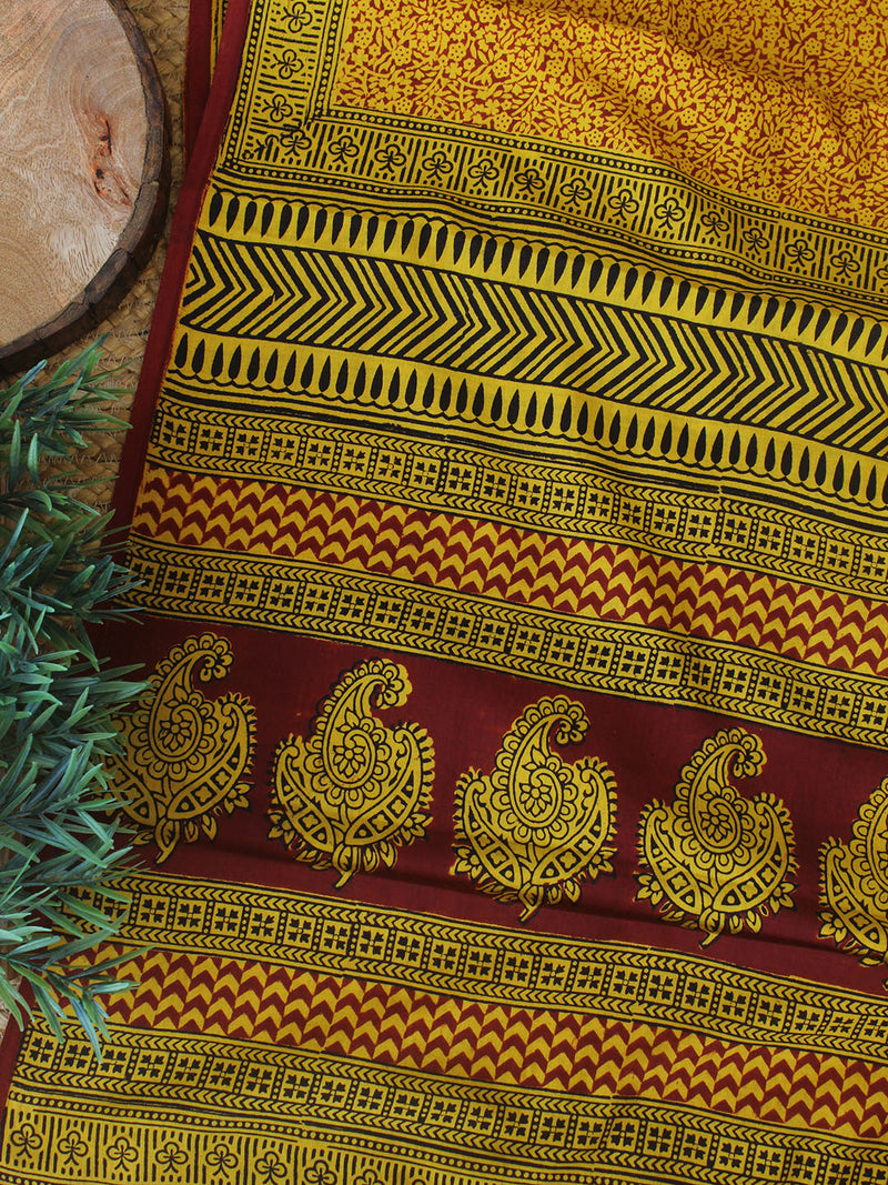 hand block printed cotton dress materials Cotton Hand Block Print Sewing Fabric Floral Cotton Fabric Women Dress Material
