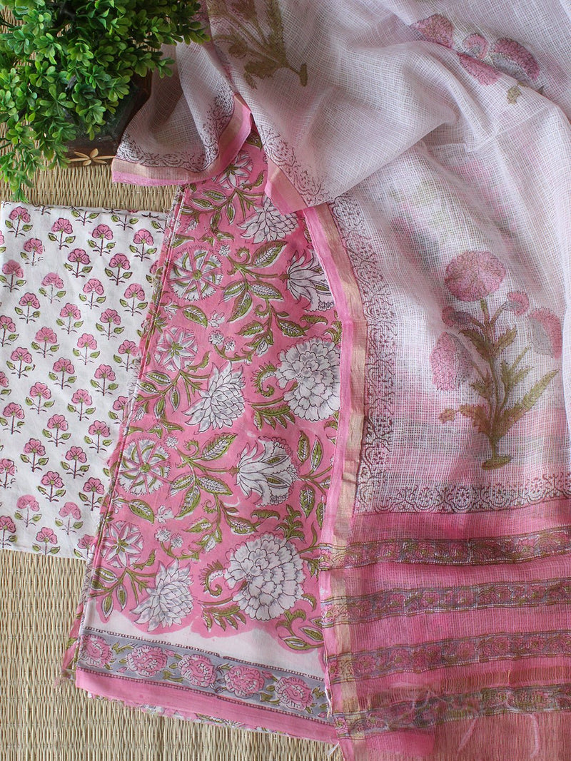 kota cotton dress materials Kota Doria cotton dress material (#632) - Vogue N Trends