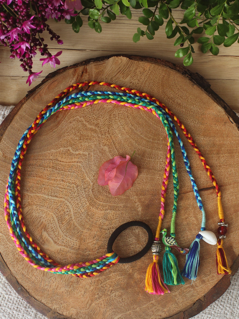 Patwa Handcrafted Braided Hair Accessory – Weaves of Tradition
