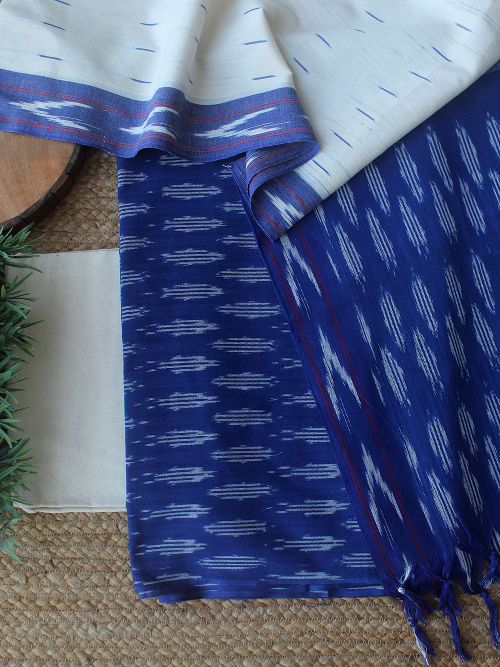 Ikkat Dress Material Online - Weaves of Tradition