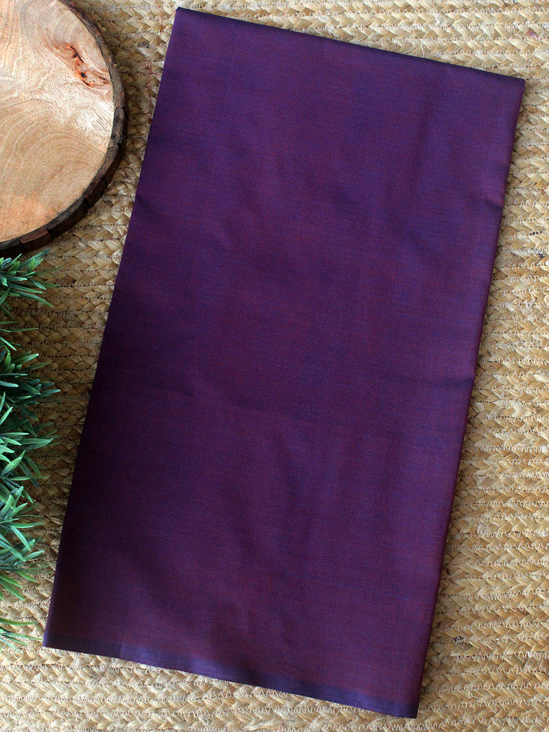 Purple - Mercerized Cotton Flared Pochampally Ikat Dress 19