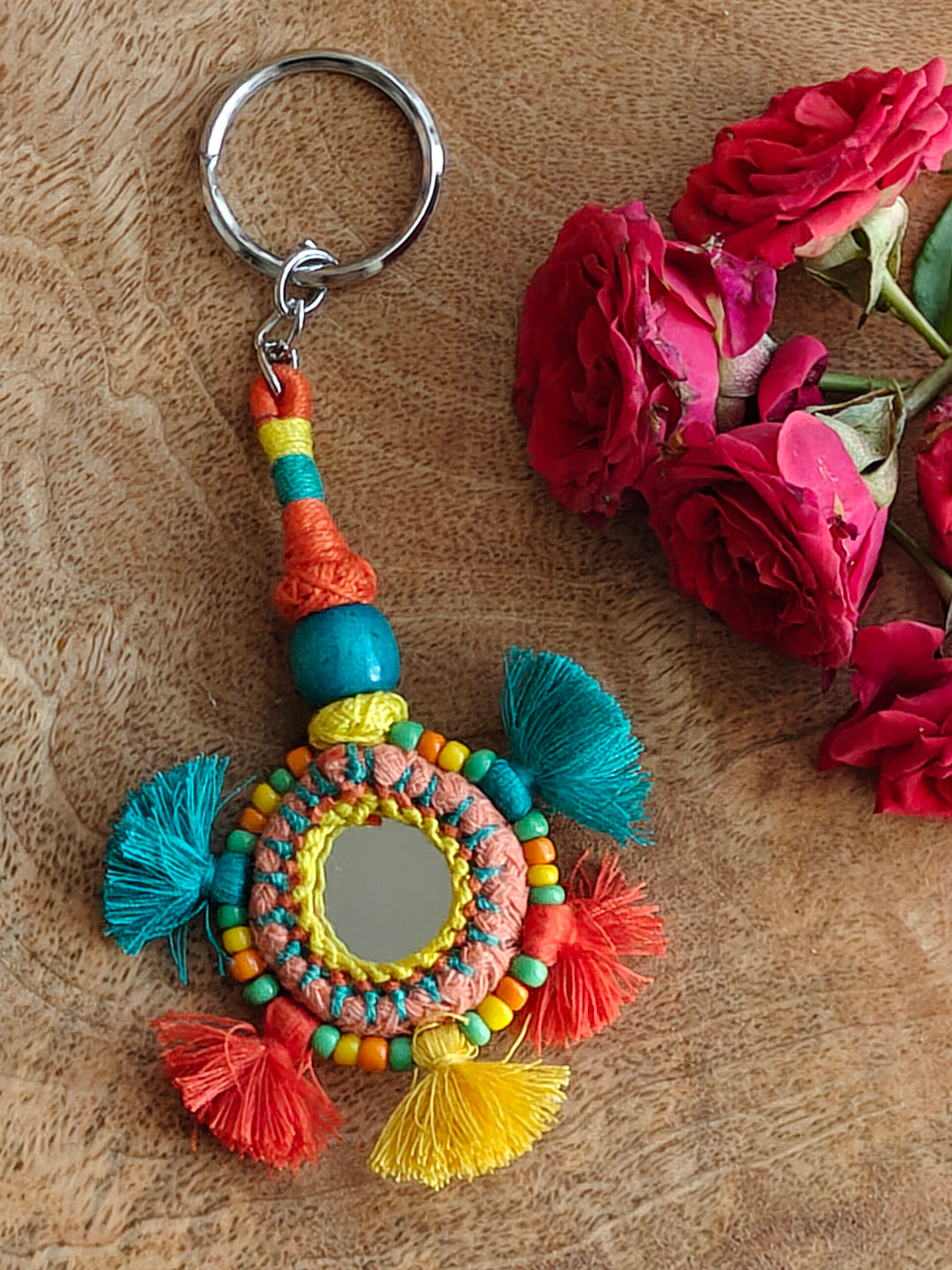 Patwa Handcrafted Keychain/Charm – Weaves of Tradition