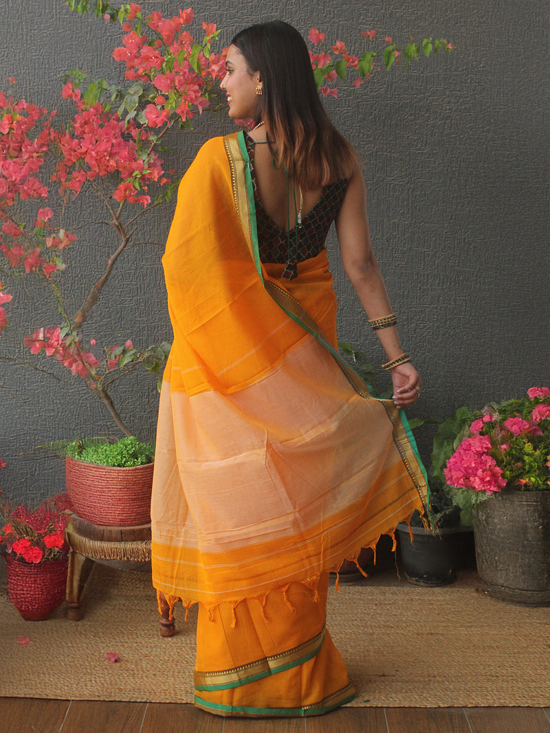 Mango Narayanpet Mercerized Cotton Saree