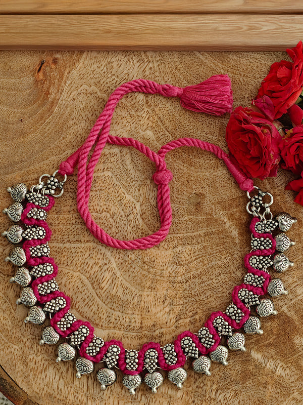 Patwa Handcrafted Oxidized Necklace