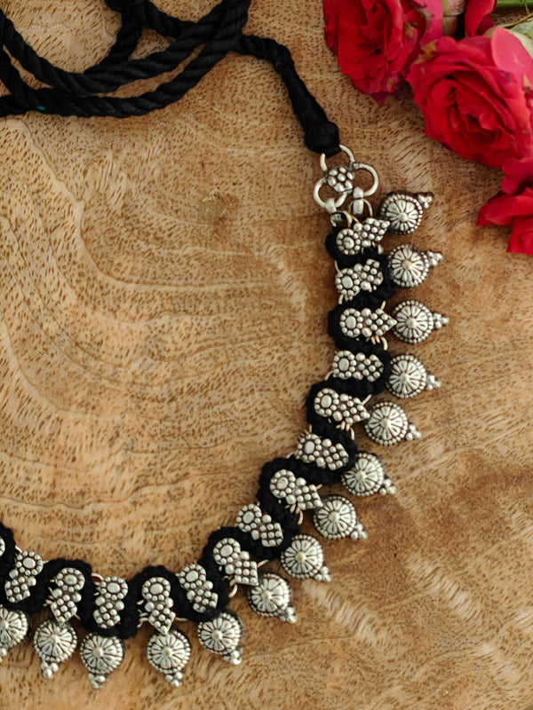 Patwa Handcrafted Oxidized Necklace