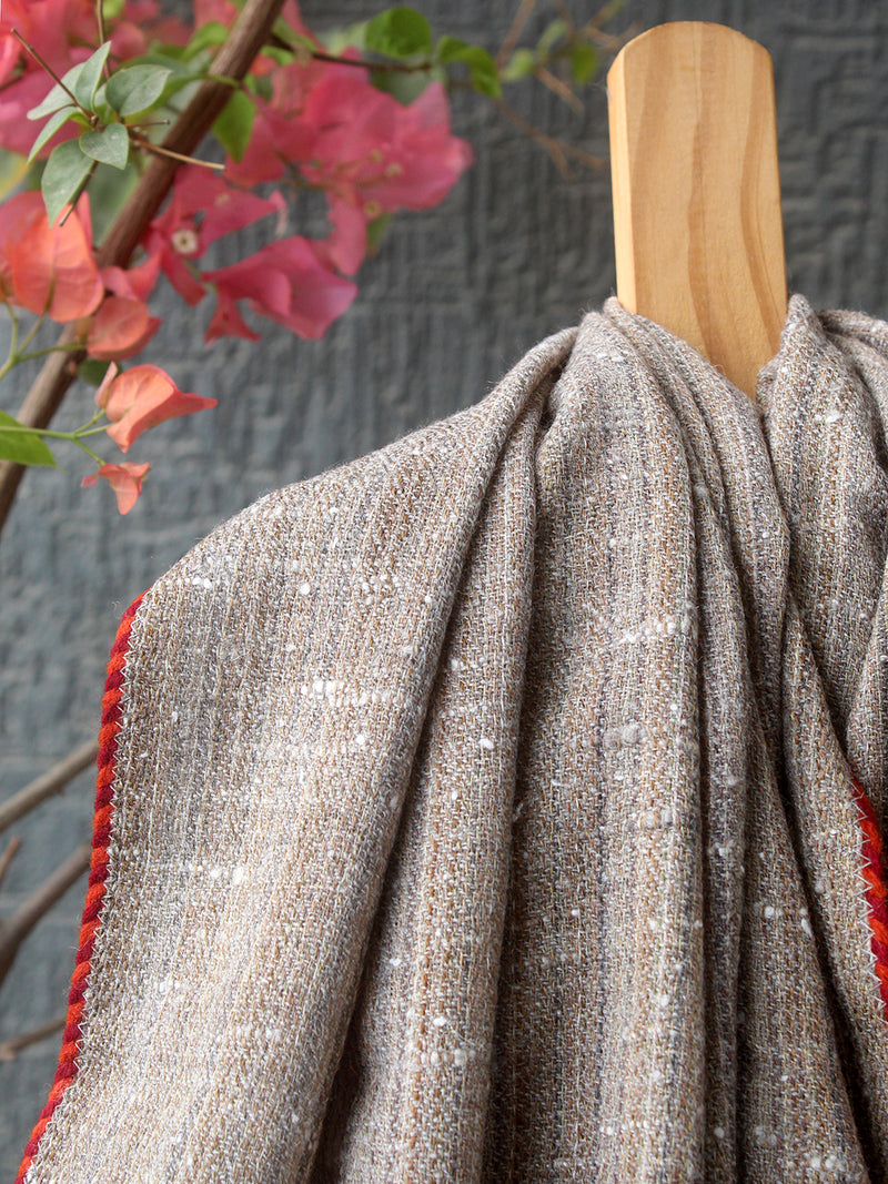 Natural Handloom Pure Wool Kullu Shawl