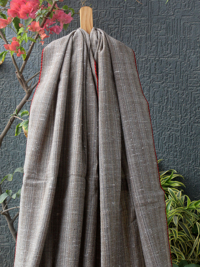 Natural Handloom Pure Wool Kullu Shawl