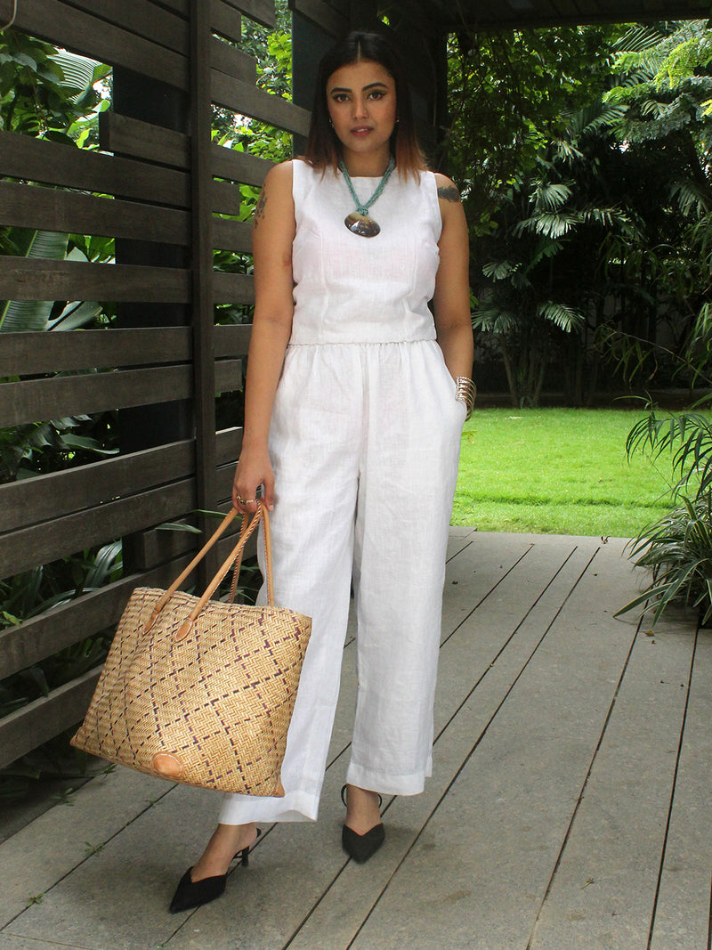Saby Pure Linen Coord Set