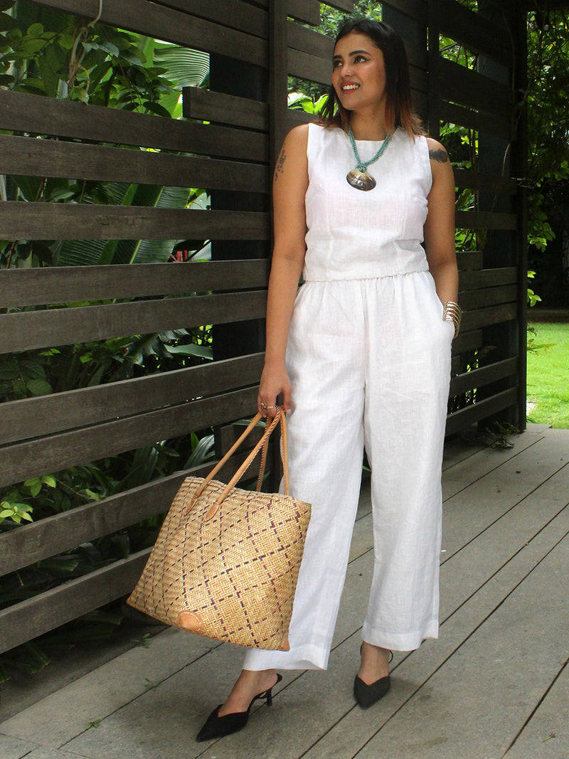 Saby Pure Linen Coord Set