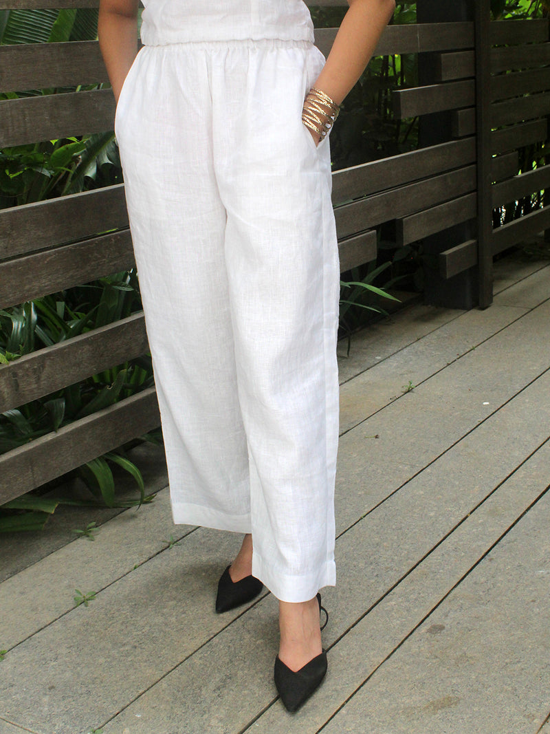 Saby Pure Linen Coord Set