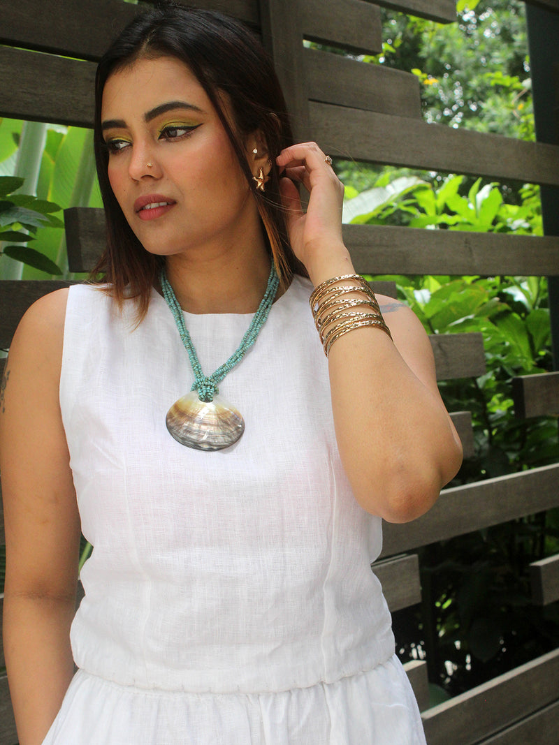 Saby Pure Linen Coord Set